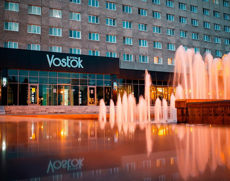 Vostok Hotel Tjumen Exterior foto